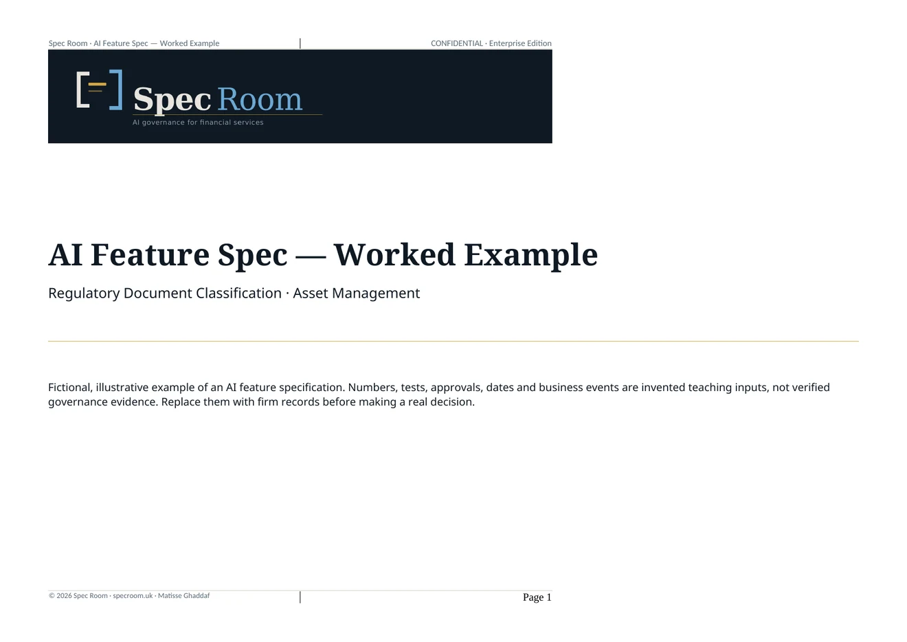 Worked Example — page 1